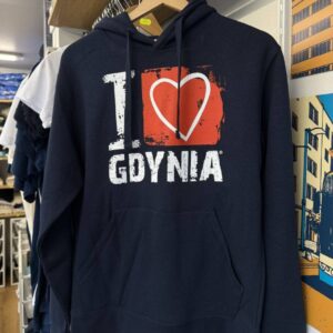 I Love Gdynia - najlepszy sklep z pamiątkami - Bluza granatowa „I love Gdynia”